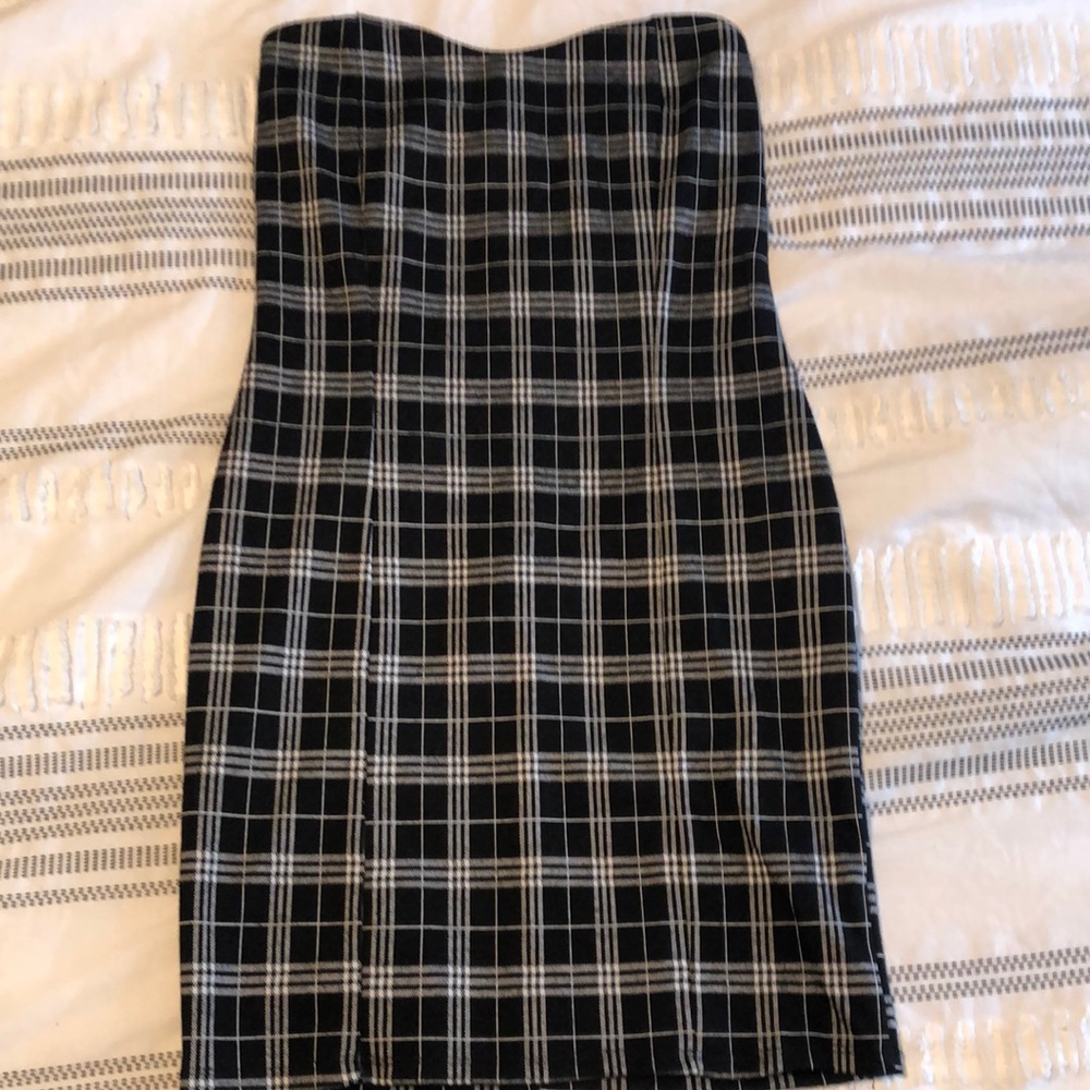 Cute Retro Style Strapless Dress